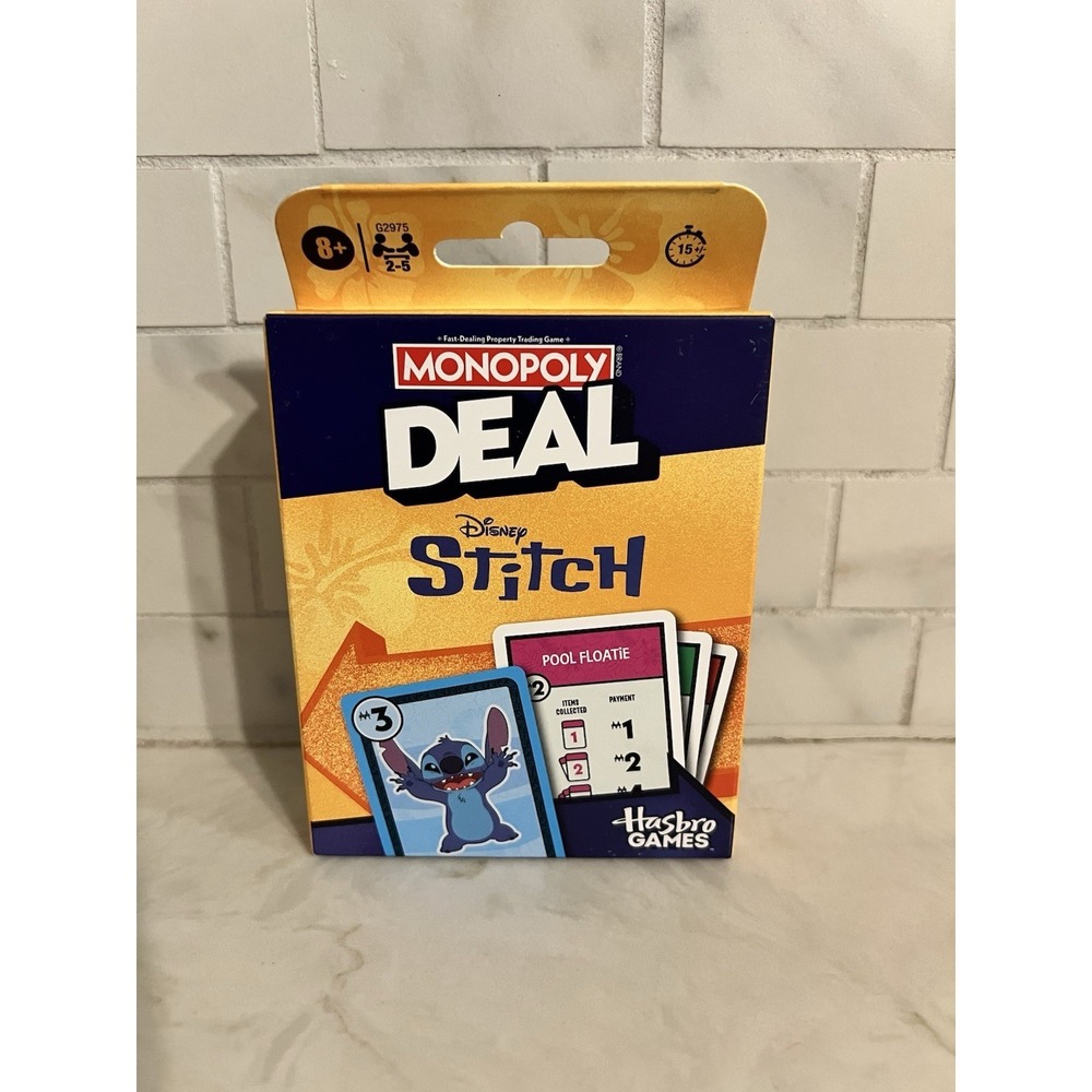 Monopoly Deal Card Game, Quick-Playing Family Card Game